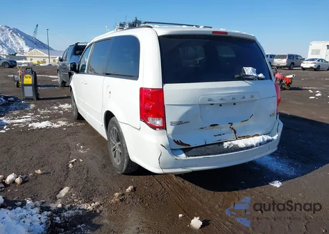 2016 Dodge Grand Caravan R/T из США, поврежденный, VIN 2C4RDGEG7GR384403
